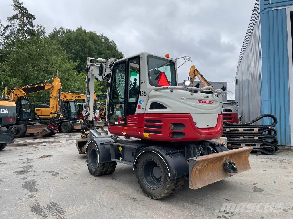 Takeuchi TB 295 W Bageri točkaši