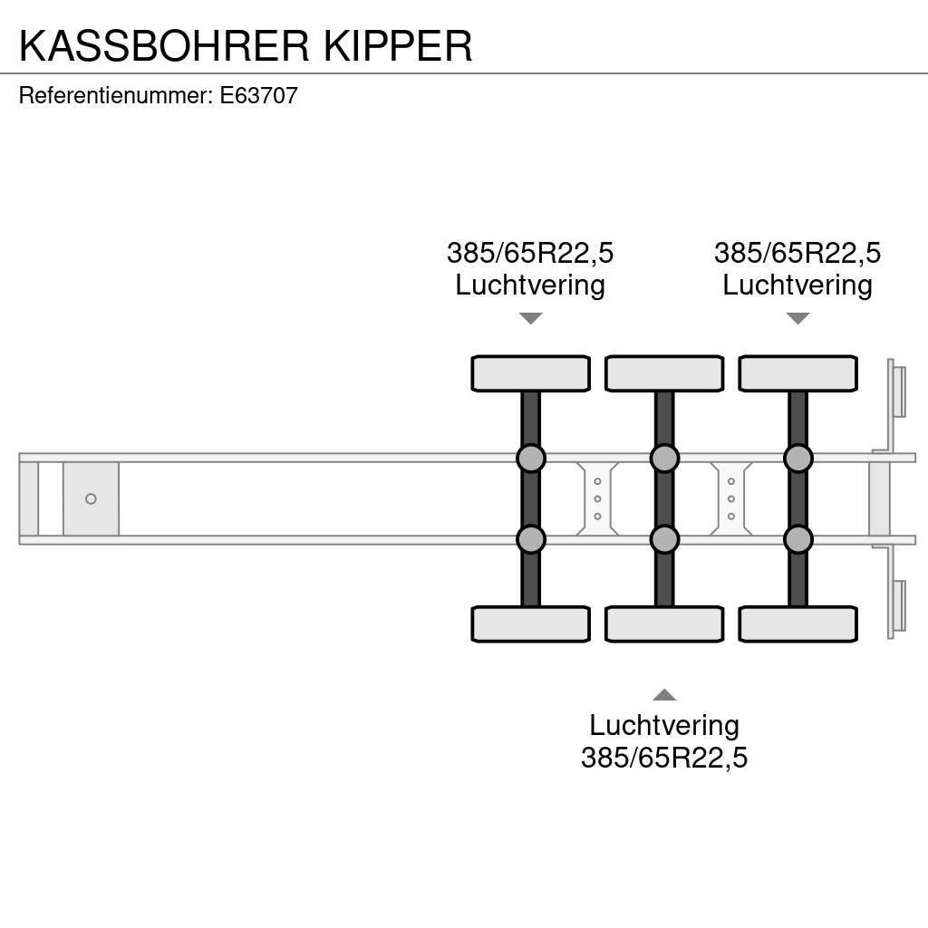 Kässbohrer KIPPER Kiper poluprikolice