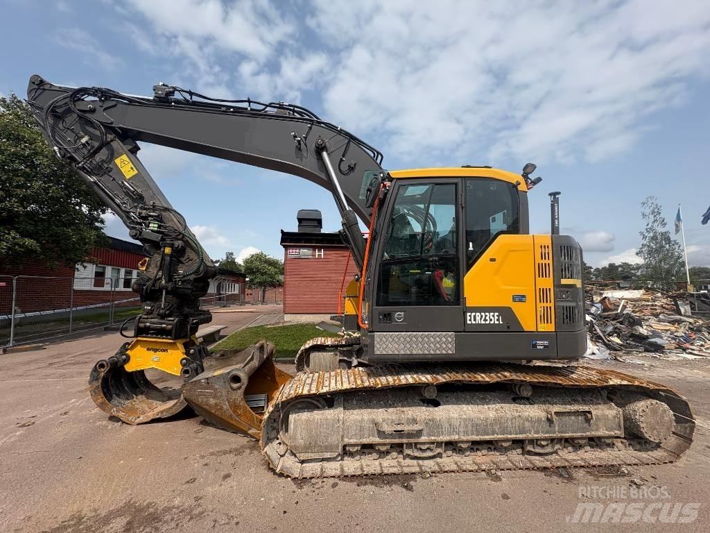 Volvo ECR 235 EL Bageri guseničari