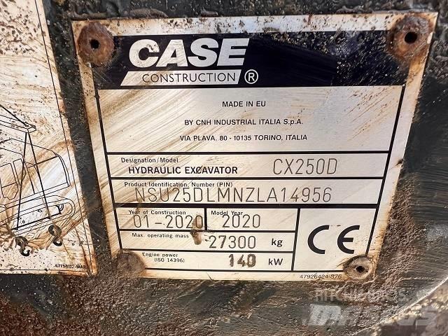 CASE CX 250 D Bageri guseničari