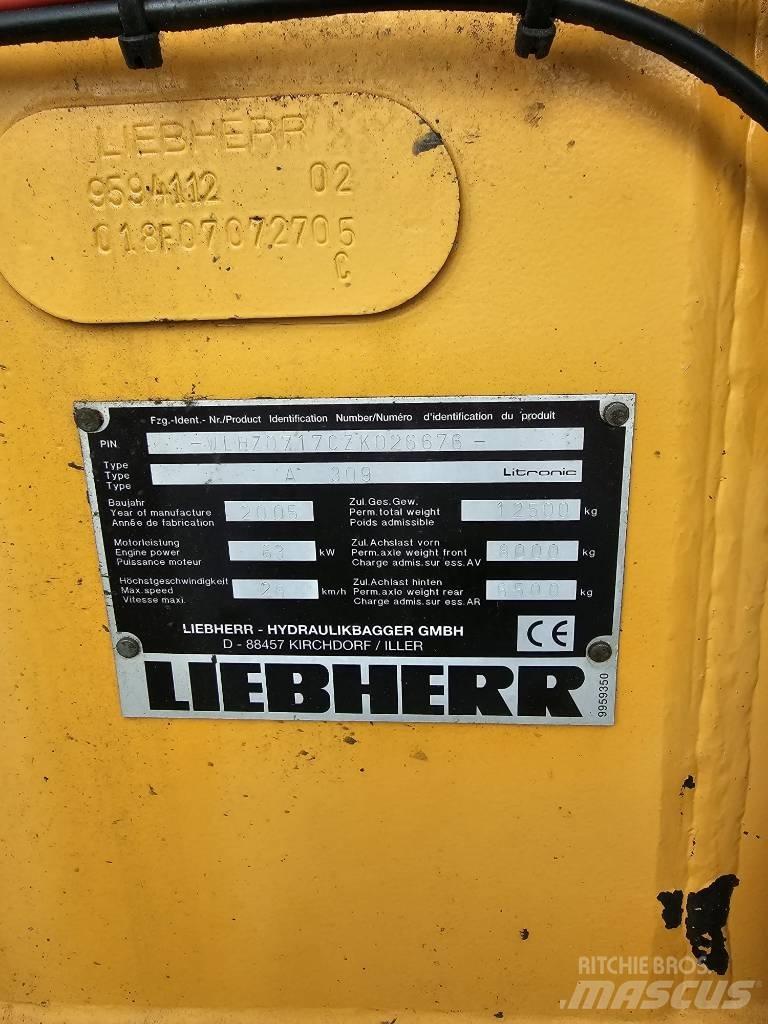Liebherr A 309 Bageri točkaši