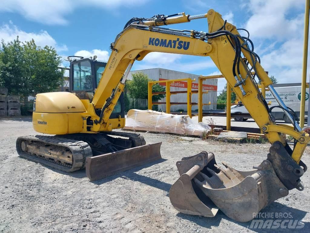 Komatsu PC80MR-5 Midi bageri 7t – 12t