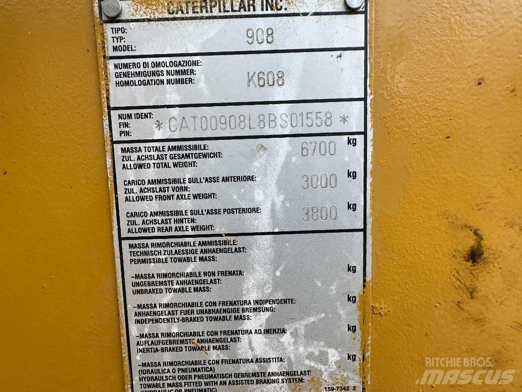 CAT 908 Utovarivači na točkove