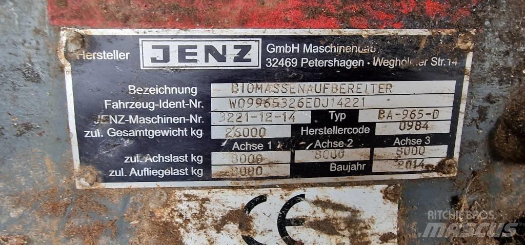 JENZ BA 965 D Mobilne drobilice
