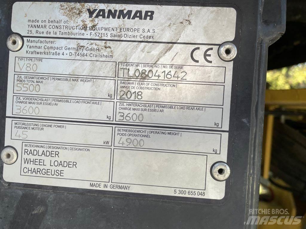 Yanmar V80 Utovarivači na točkove