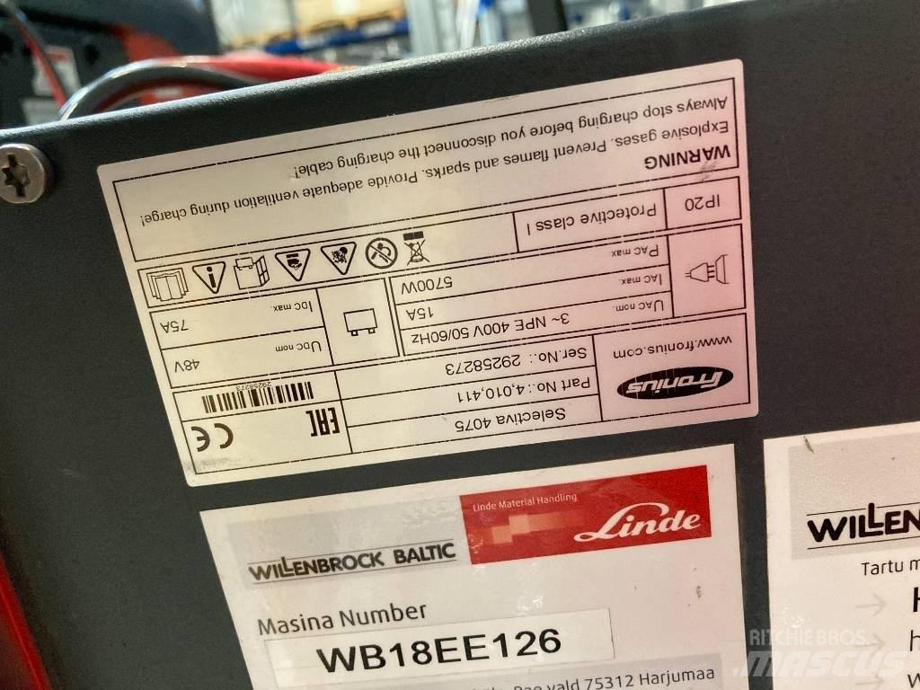Linde R14X/116 Viljuškari sa pomičnim stupom