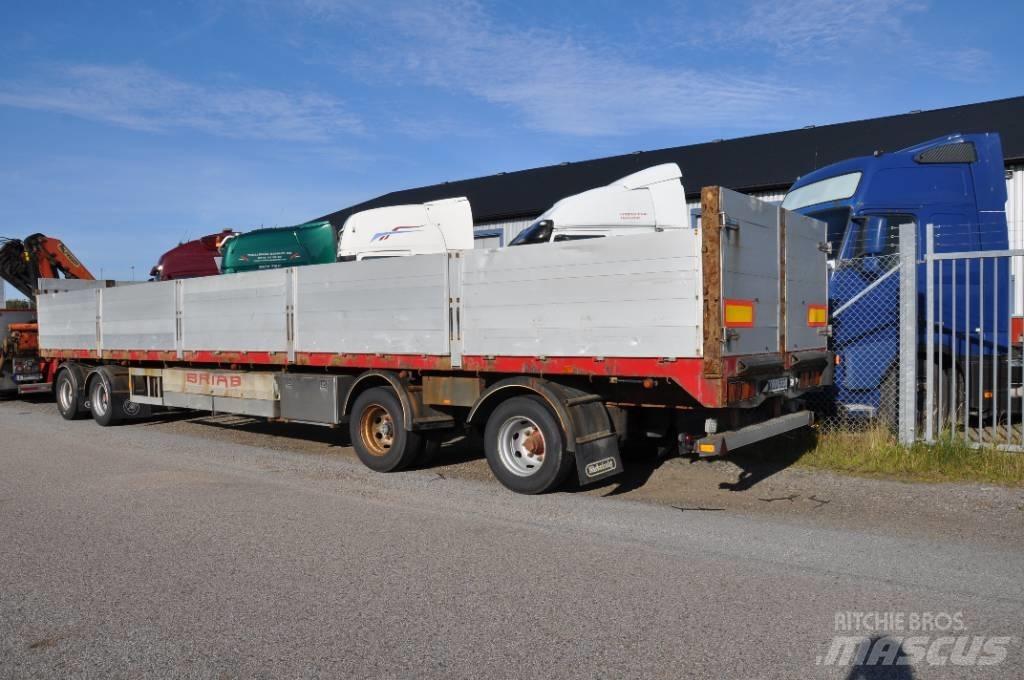 Briab SBLP4P-36-125 Prikolice platforme/otvoreni sanduk