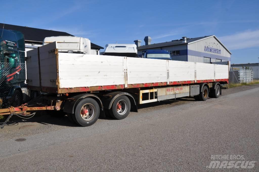 Briab SBLP4P-36-125 Prikolice platforme/otvoreni sanduk