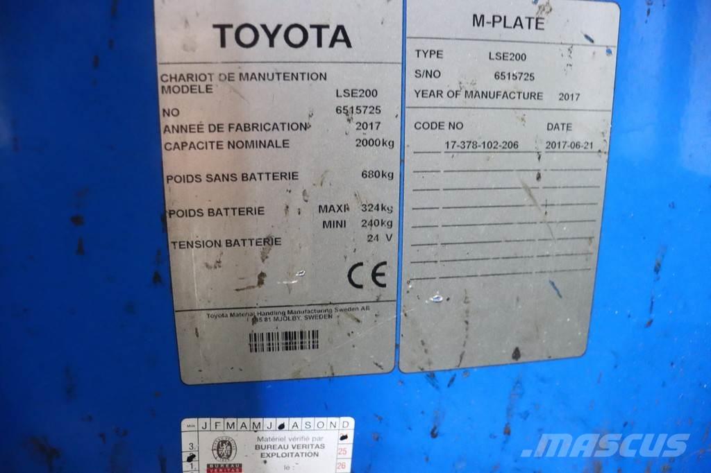 Toyota LSE200 Niskodizajući komisioni viljuškar