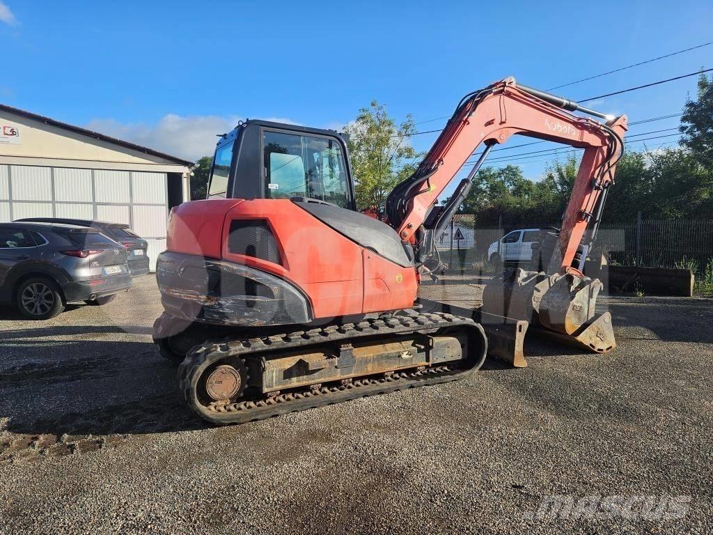 Kubota KX 080-4 Midi bageri 7t – 12t
