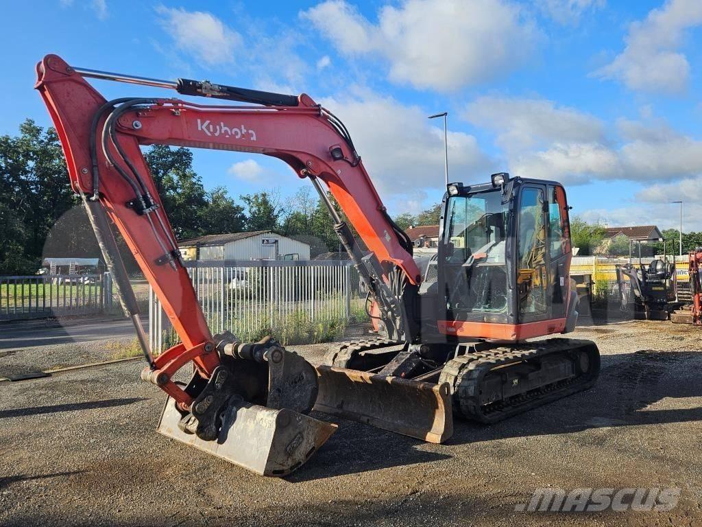 Kubota KX 080-4 Midi bageri 7t – 12t