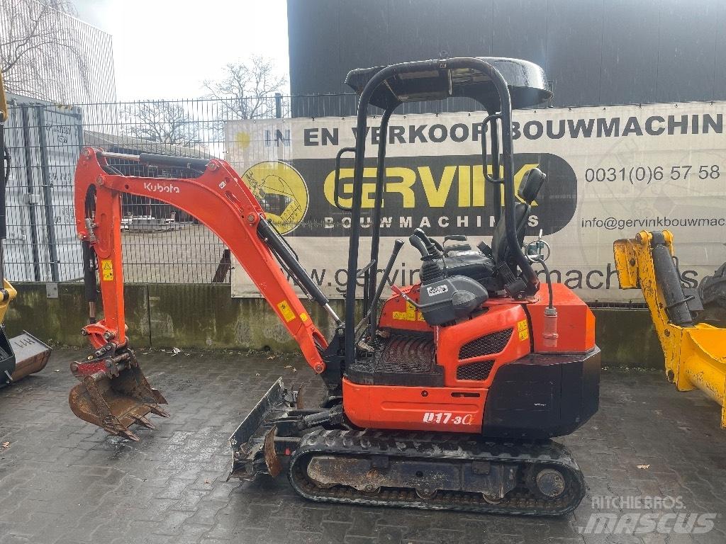 Kubota U17-3 hybride Mini bageri < 7t