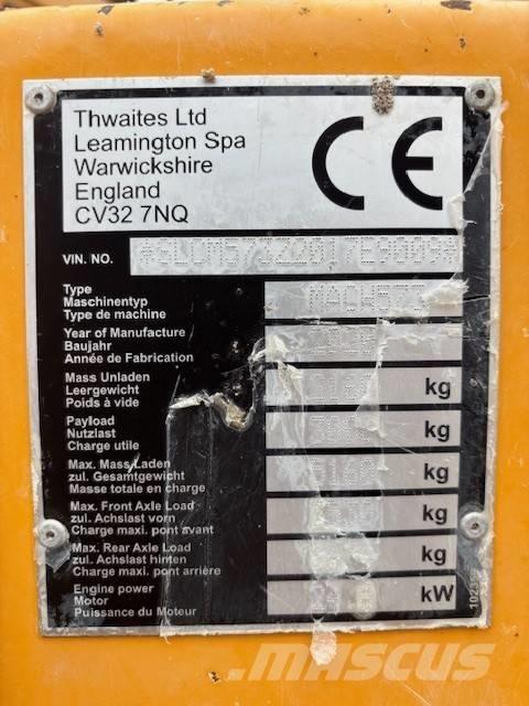 Thwaites MACH 573 Damperi za gradilište