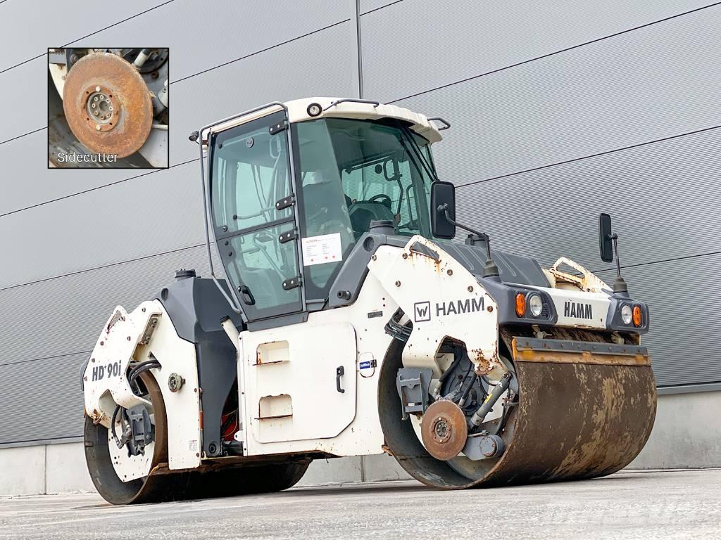 Hamm HD+ 90I VV Valjci sa duplim bubnjem