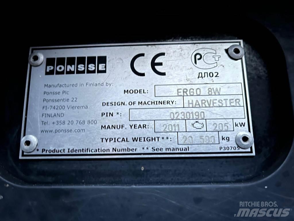 Ponsse Ergo 8W Harversteri