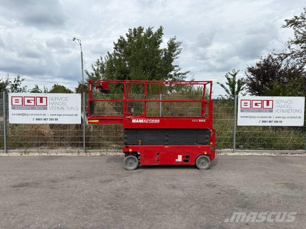 Manitou 100 SEC Makazaste platforme