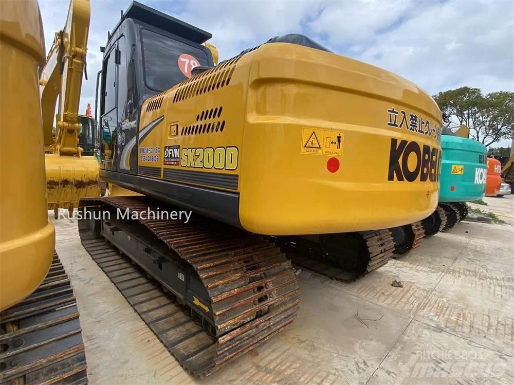 Kobelco SK200 Bageri guseničari