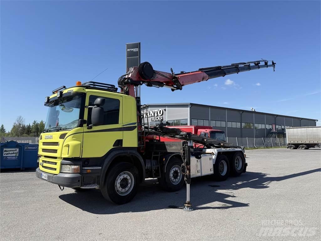 Scania P420 8X2 Kamioni sa kranom