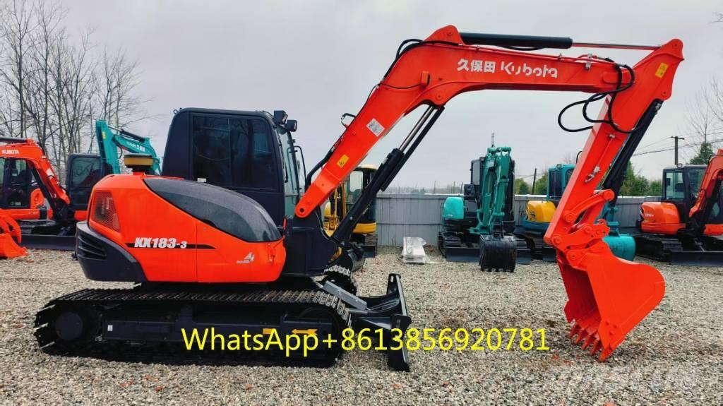 Kubota KX 183 Bageri guseničari