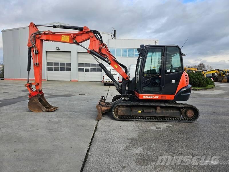 Kubota KX 080-4 Midi bageri 7t – 12t