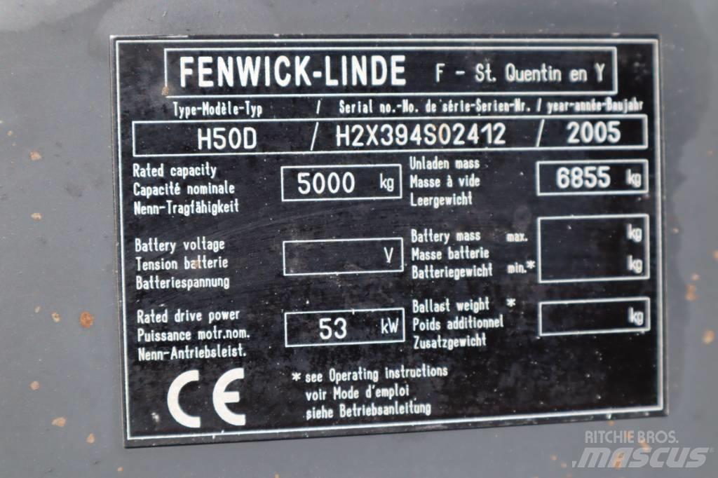 Linde H50D 5000 Kg Dizelski viljuškari