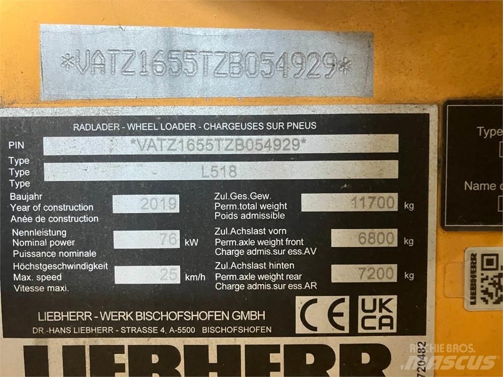 Liebherr L518 Utovarivači na točkove
