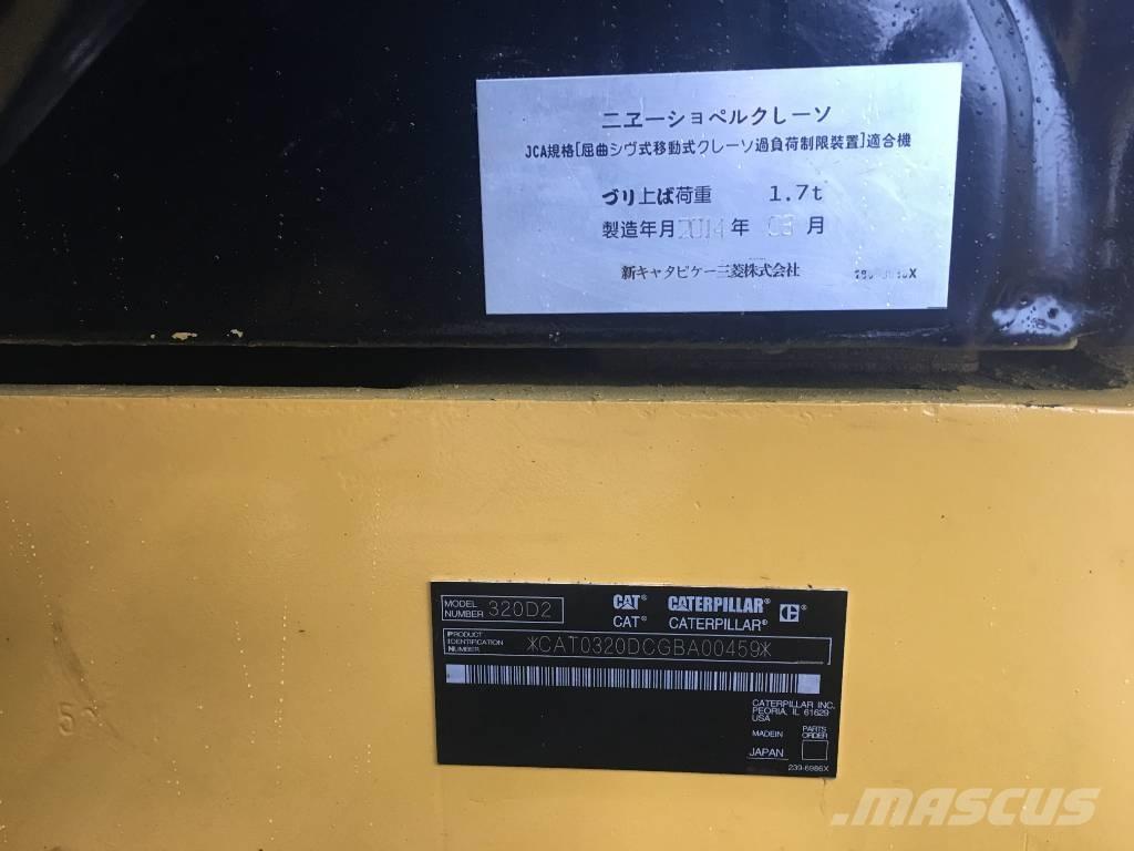 CAT 320 D2 L Bageri guseničari