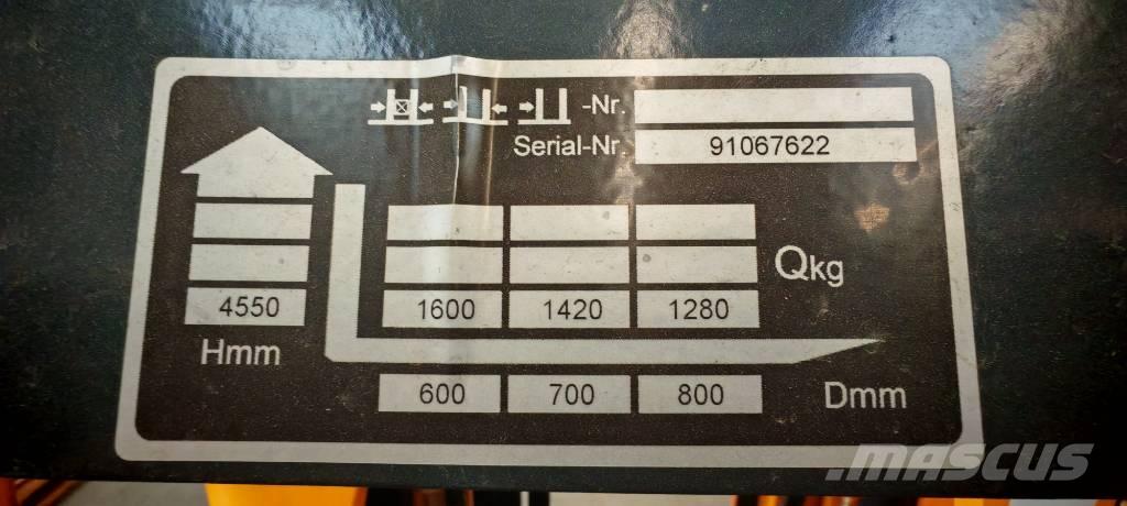 Jungheinrich ETV 116 Električni viljuškari