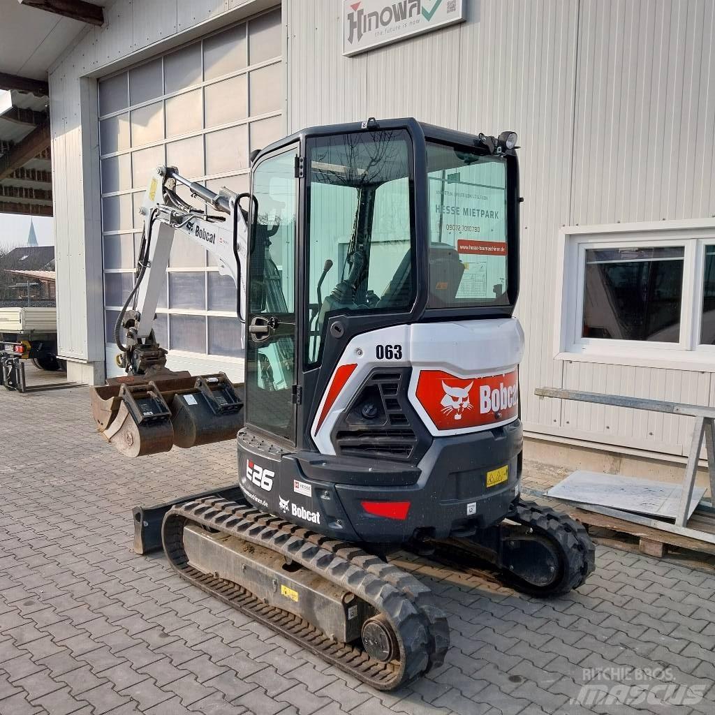 Bobcat E 26 Kabine Mini bageri < 7t