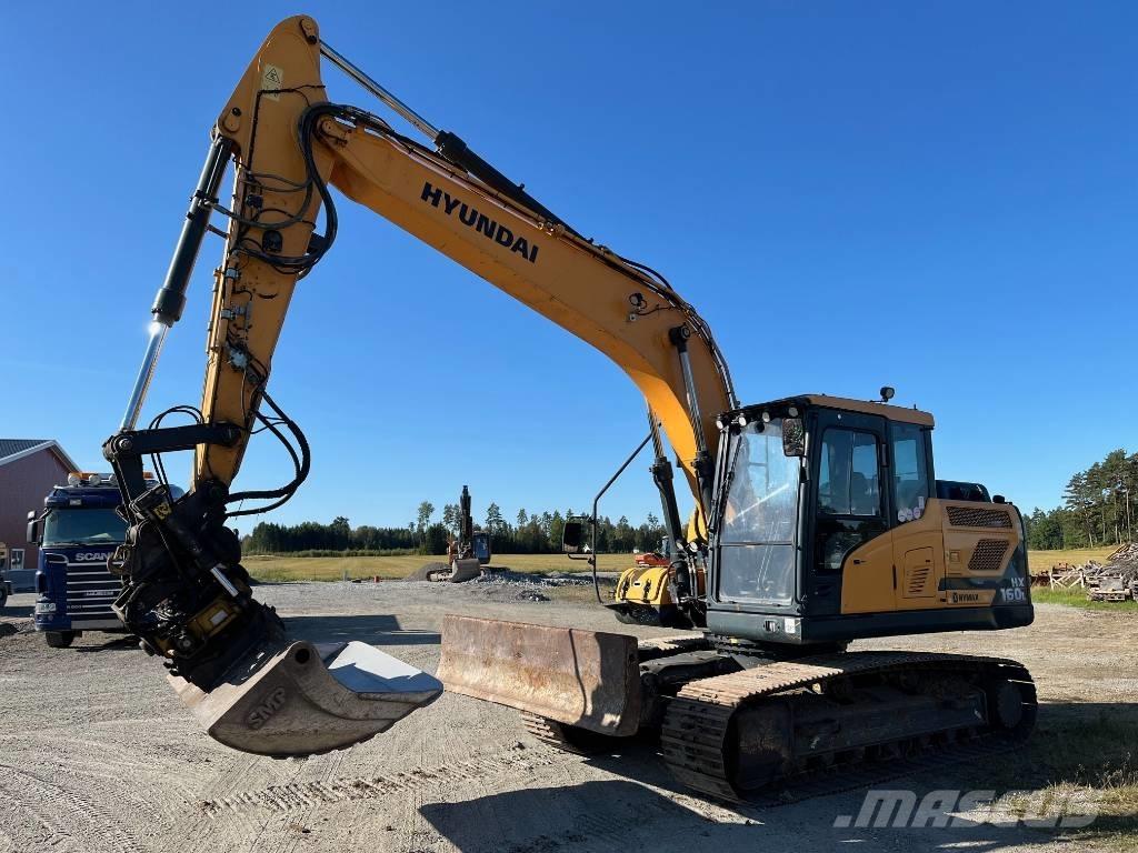 Hyundai HX 160 L Bageri guseničari