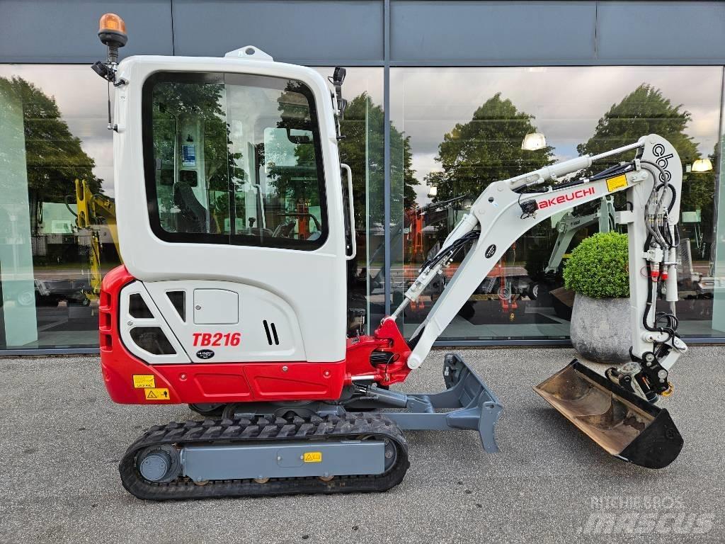 Takeuchi TB 216 Mini bageri < 7t
