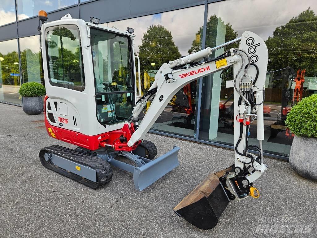 Takeuchi TB 216 Mini bageri < 7t