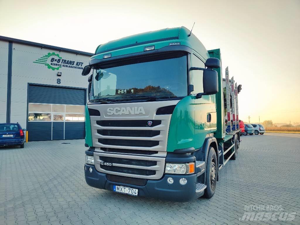 Scania G 450 Kamioni za drva Šticari