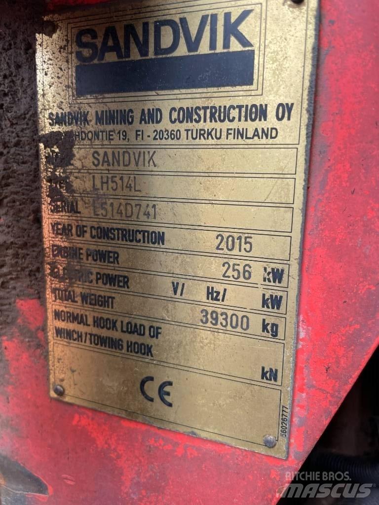 Sandvik LH 514 Podzemni utovarivači