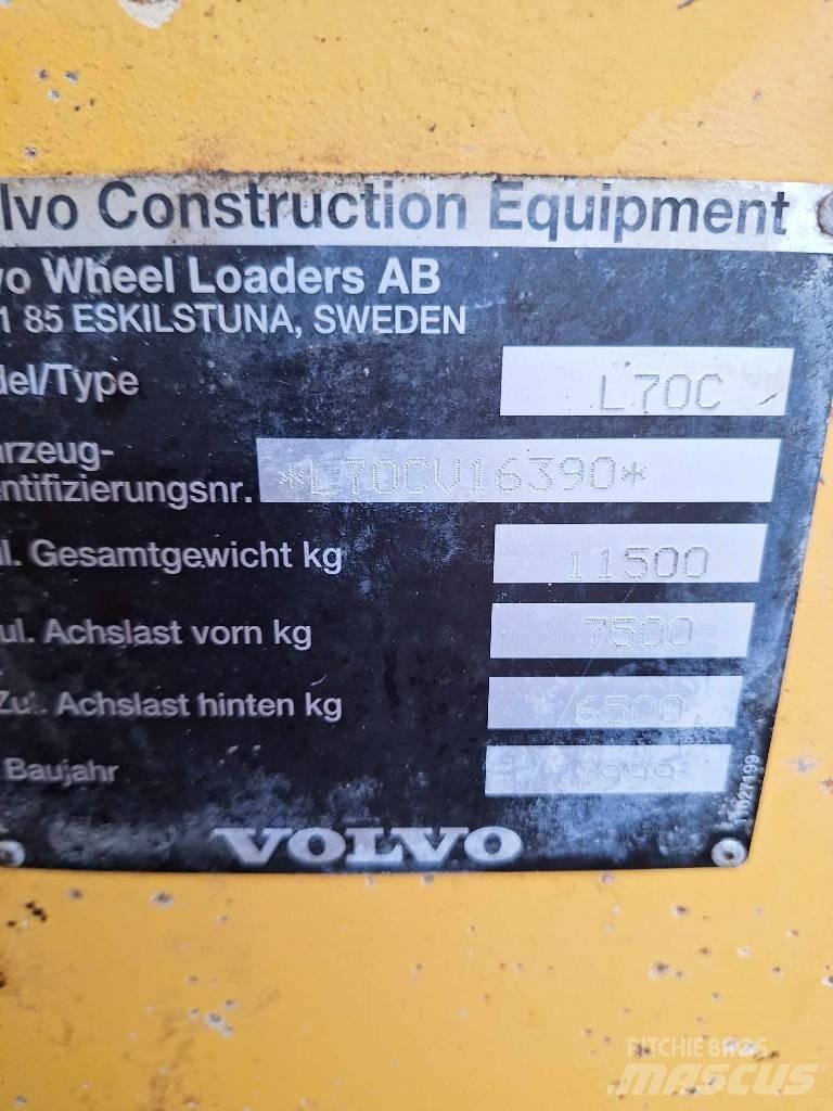 Volvo L 70 C Utovarivači na točkove