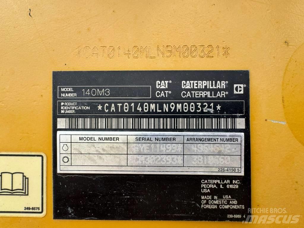 CAT 140M3 Grejderi