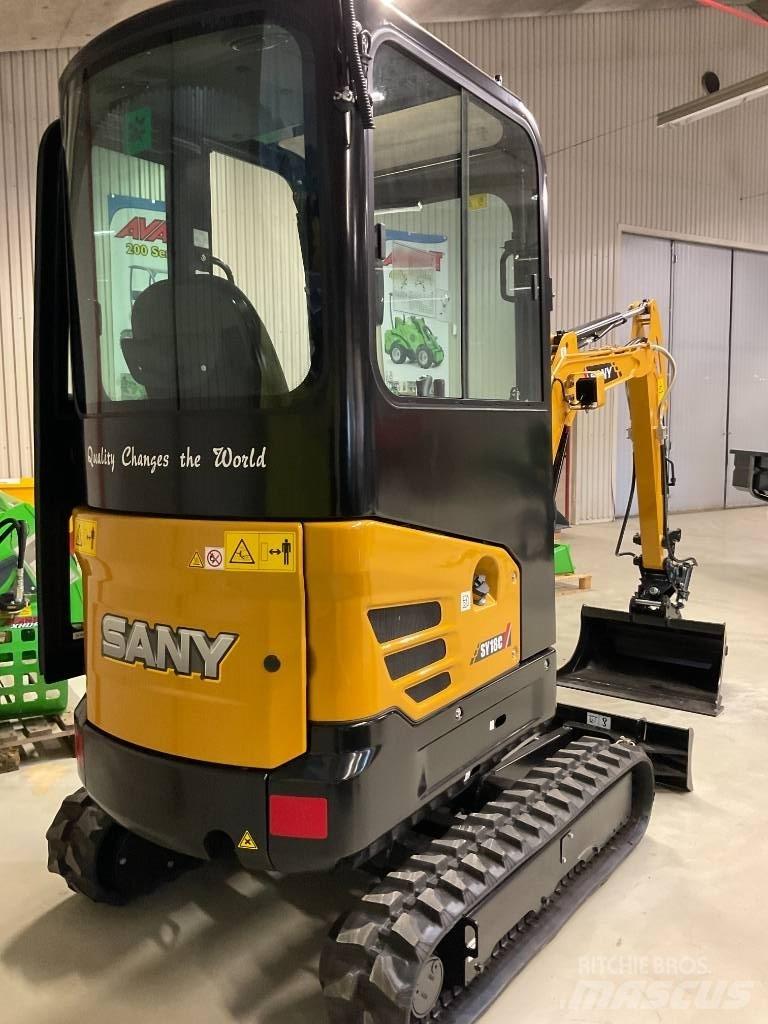Sany SY 18 C + Trailer Mini bageri < 7t
