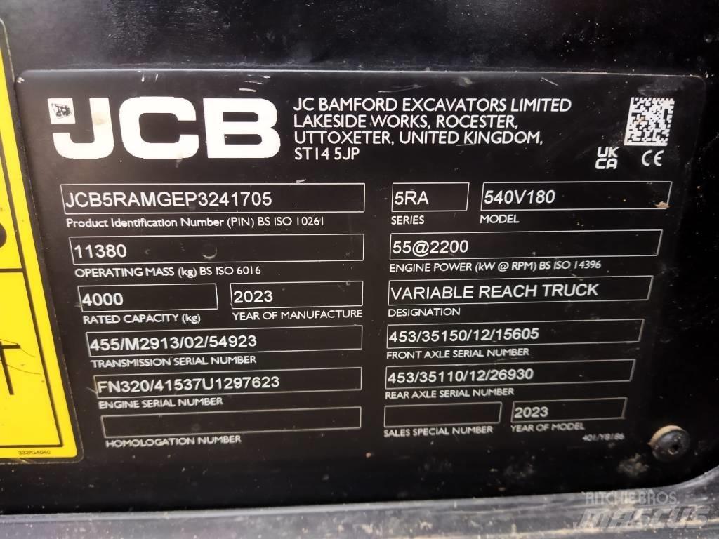 JCB 540.180 Teleskopski viljuškari