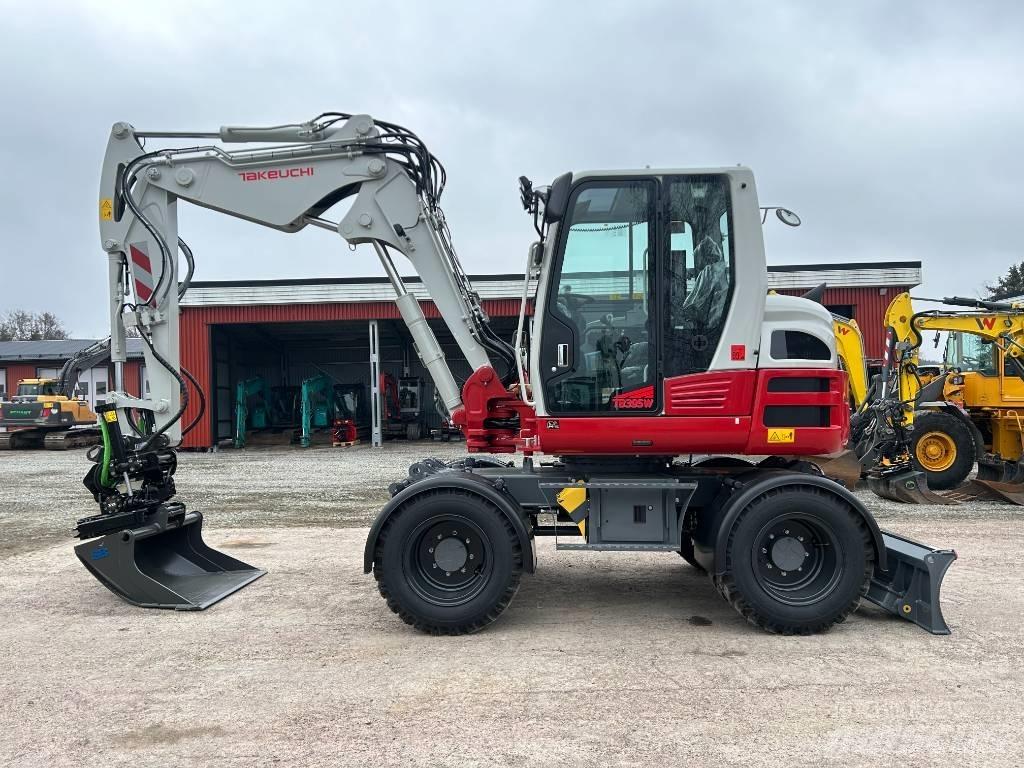 Takeuchi TB395W Bageri točkaši