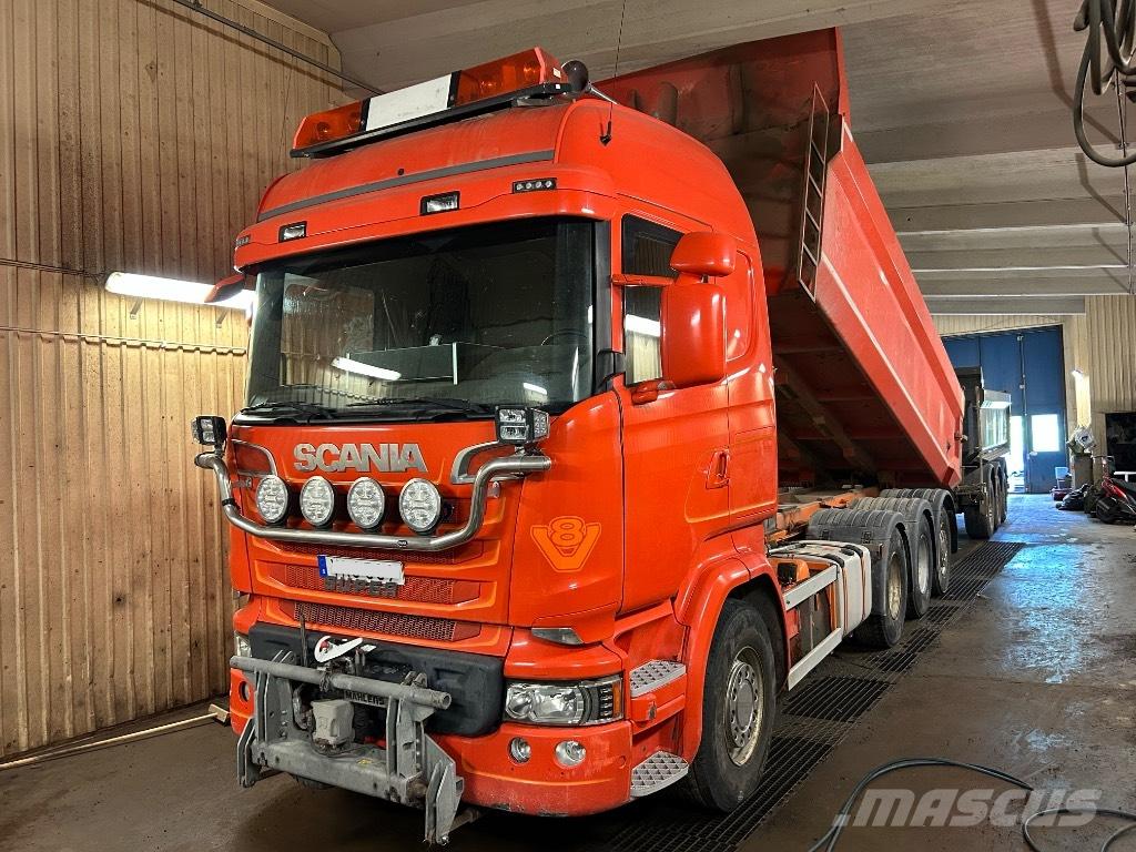 Scania R 520 Tridem Kiperi kamioni