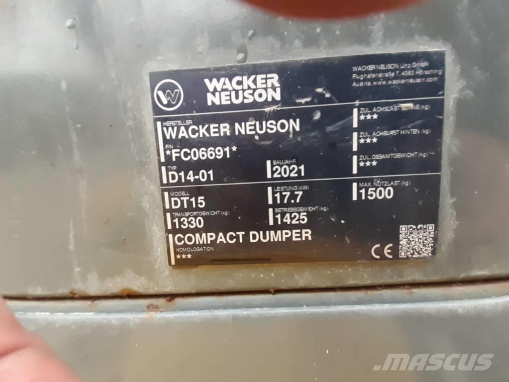 Wacker Neuson DT15 Damperi na gusenice