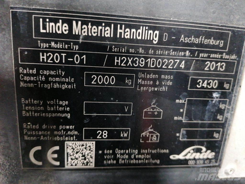 Linde H20T-02 Plinski viljuškari