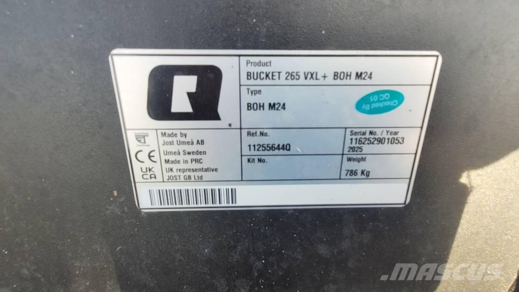 Quicke VXL+ 265 Oprema za prednji utovarivač