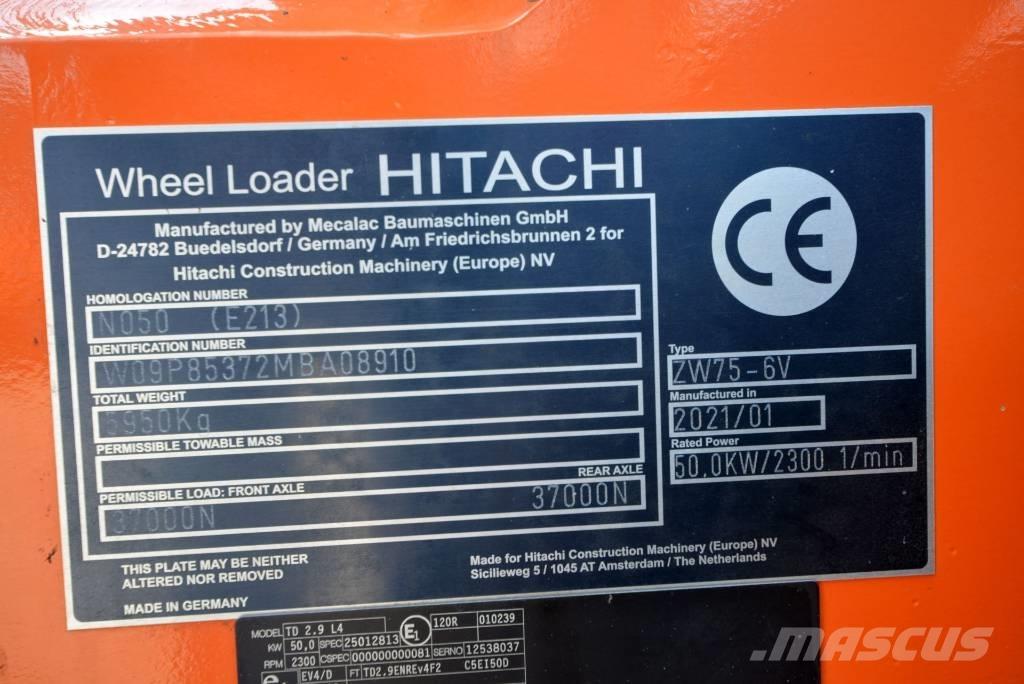 Hitachi ZW 75-6 Utovarivači na točkove
