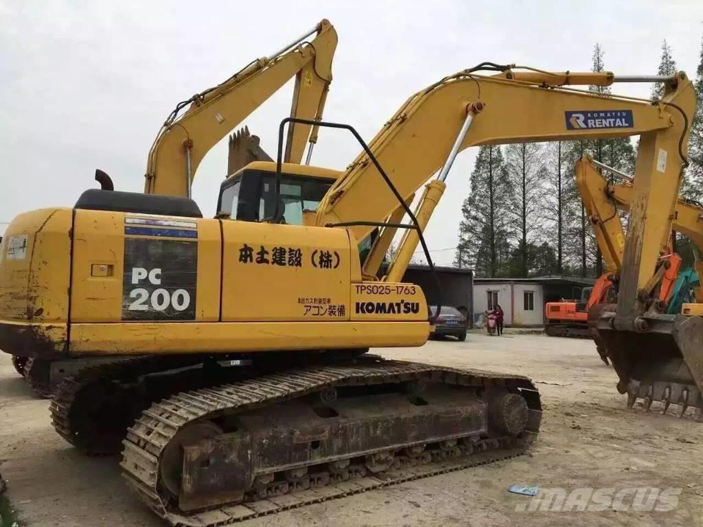 Komatsu pc200-7 Bageri guseničari