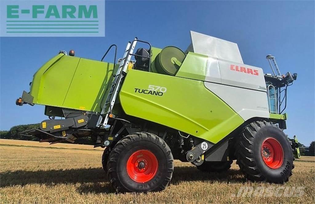 CLAAS tucano 570 Kombajni