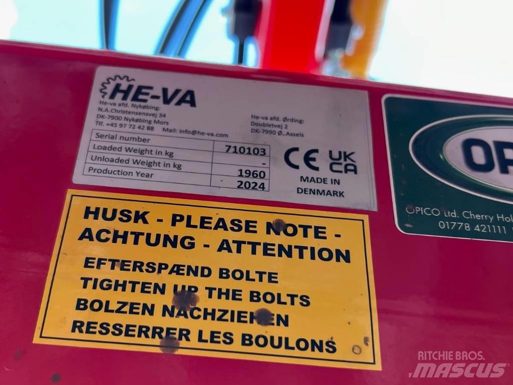 He-Va 6M STRAW RAKE Okretači i sakupljači sena