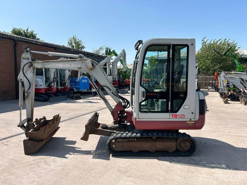 Takeuchi TB 125 Mini bageri < 7t