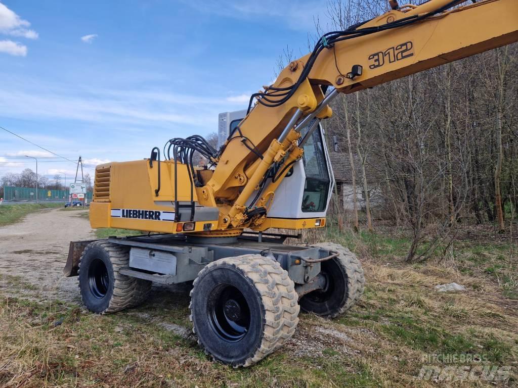 Liebherr 312 A Bageri točkaši
