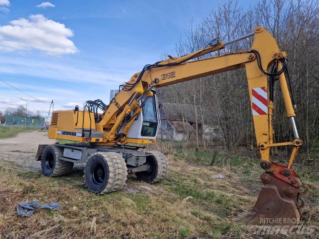 Liebherr 312 A Bageri točkaši